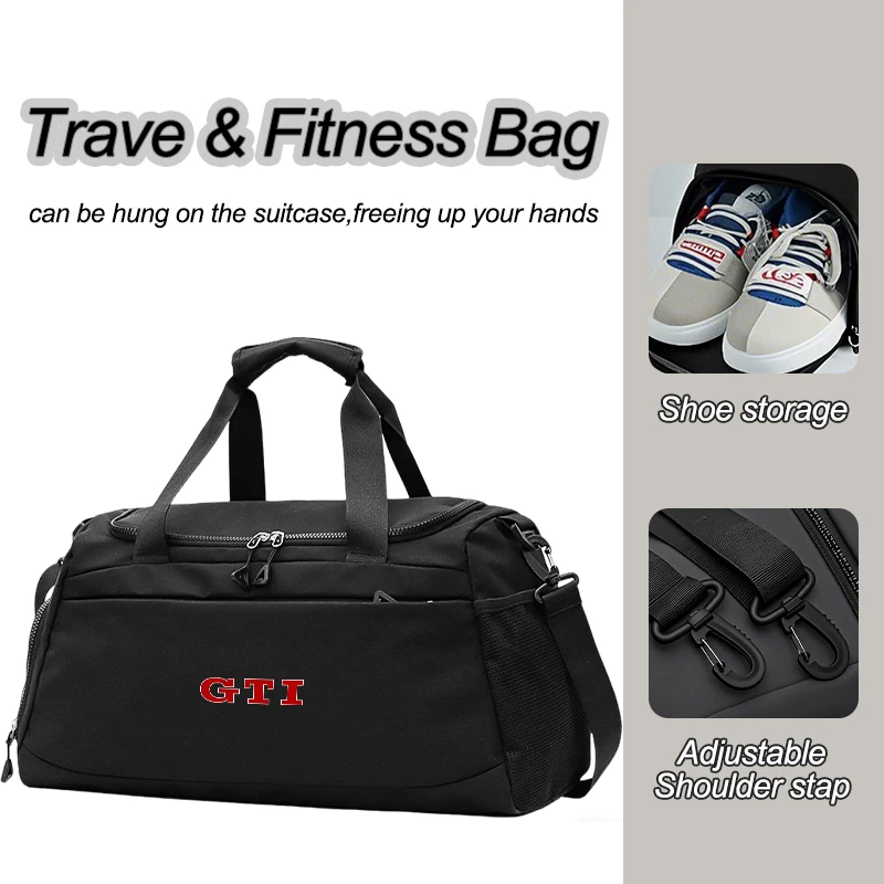 

Спортивная сумка, дорожный рюкзак, спортивные рюкзаки, сумки для йоги, фитнеса и тренировок, упаковка для Volkswagen VW GTI Golf 4, 6, 7 Tiguan Passat B5 B6 B7