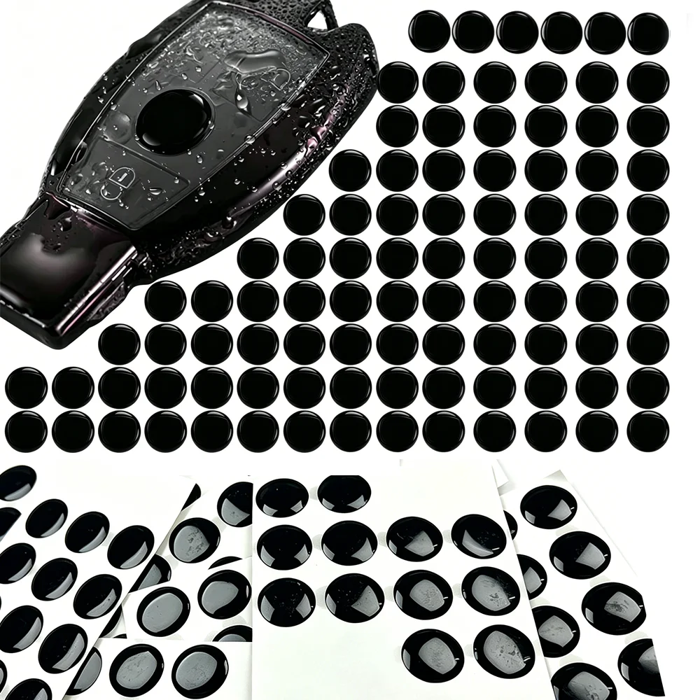 

100pcs 14MM Car Key Logo Sticker Crystal Epoxy Car Key DIY for Xhorse VVDI KD Remote Key for BMW V-w K-ia F-ord Toy-ota Stickers