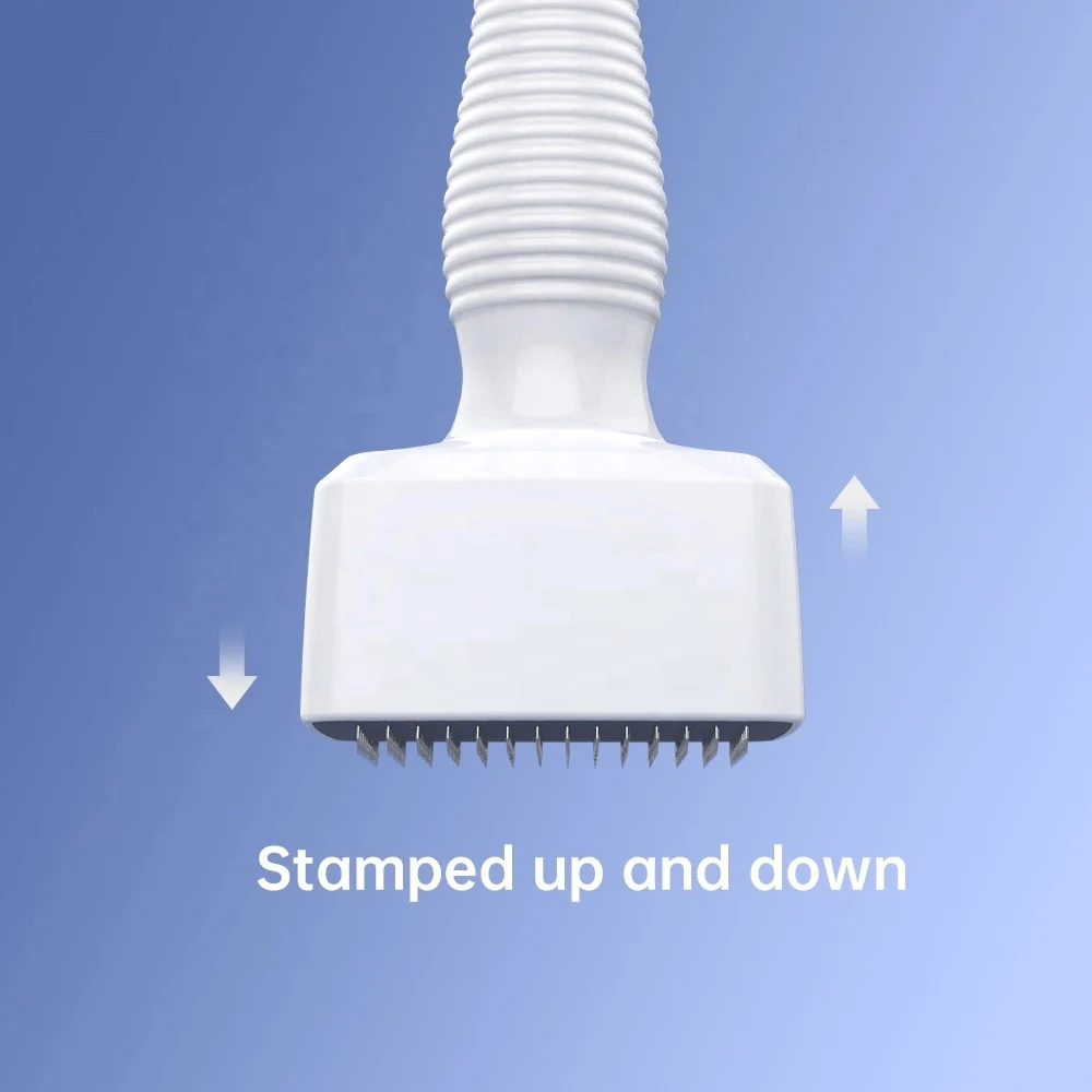 DRS140A Derma Stamp Mikronadel 140A Verstellbarer Mikronadelroller für den Heimgebrauch zur Schönheitspflege von Haar, Gesicht, Kopfhaut und Bart 0,2 mm – Detail 3