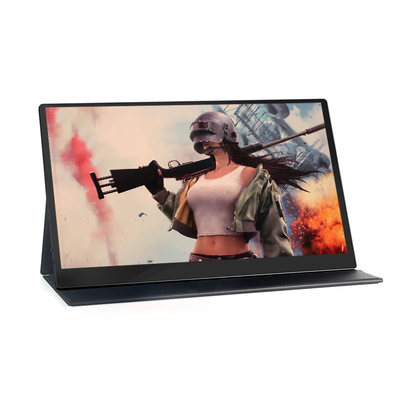 Wholesale 1080P FHD 17.3 Inch IPS Screen Portable Monitor 100% SRGB Touch Display with USB-C Interface for PC Gaming Business