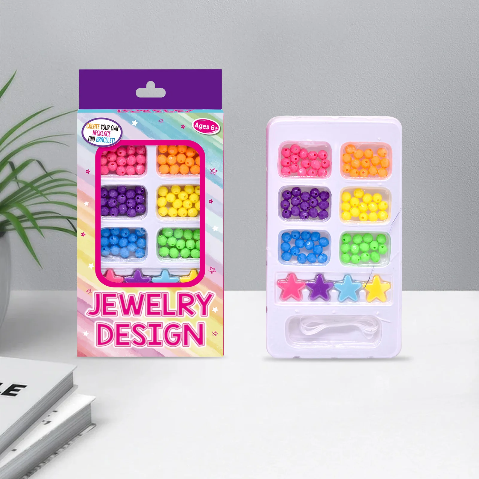 

novelty Diy Crafts for Adult kid Kit Making Bracelets Friendship Bracelet Kit Letter Beads For Making Jewelry Crafts Gifts
