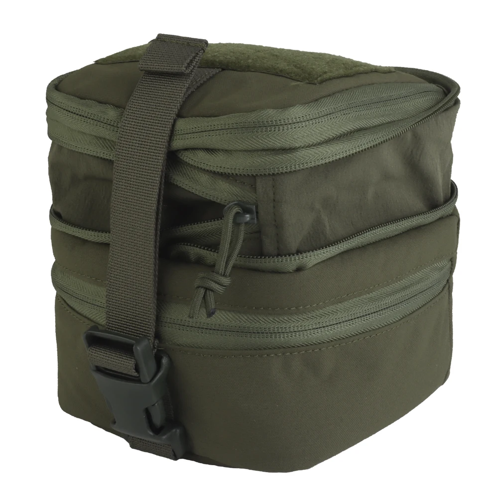 

Тактическая сумка для бинокля Molle NVG, двухслойная коробка для хранения очков ночного видения, противоударная сумка для Edc, охотничьи аксессуары