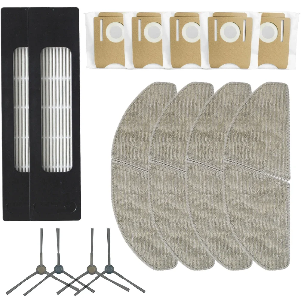 

Filter Kits For Midea S8 Plus / For CLIEN T24 Vacuum Cleaner Replacement Part Accessories Side Brush Filter Mop Dust Bag