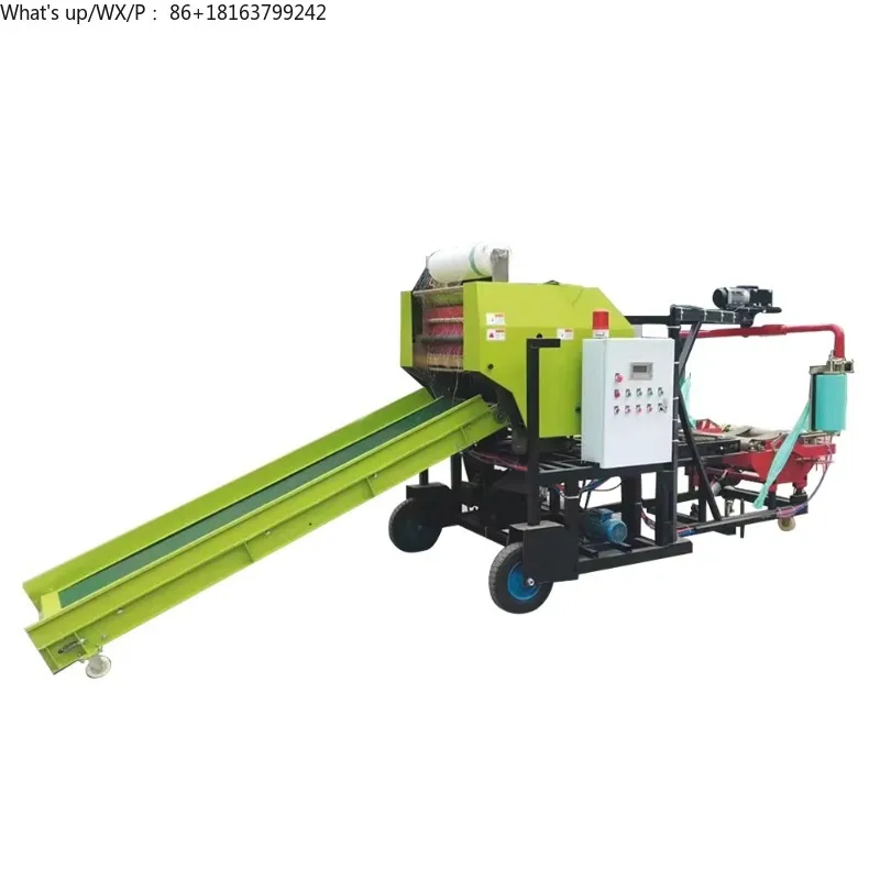 Fully Automatic Electric Mini Hay Baler For Sale Corn Silage Balers Baling And …