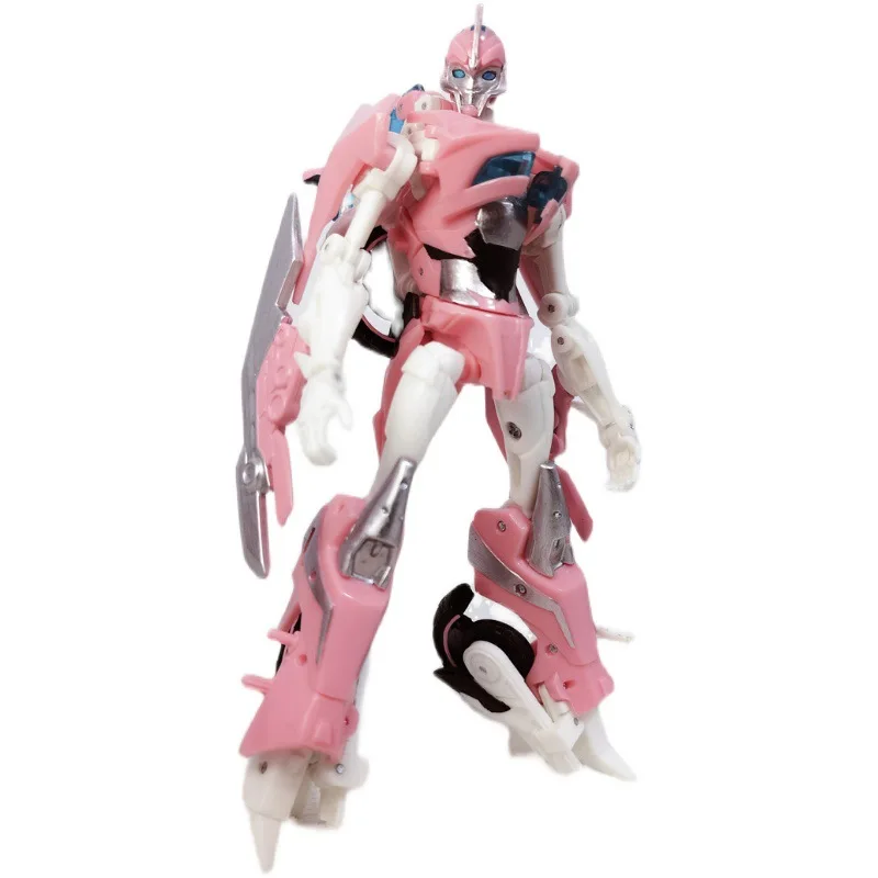 NIEUWE Transformatie APC-Toys First Edit Vrouwelijke TFP Roze Japanse Comic Ver Angel Engine Arcee Motorcycle Action Figure In Box