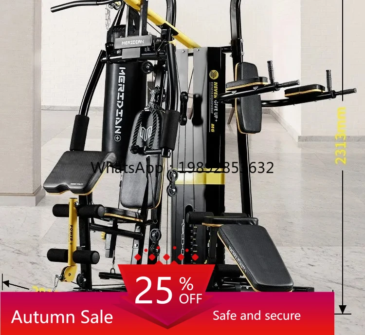 

Fitness Equipment Set Combination Home Use Three-Person Station Comprehensive Trainer Flying Bird