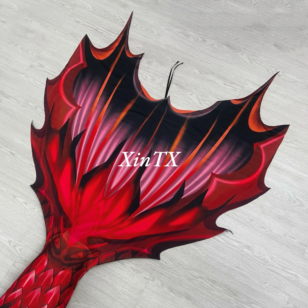 Original Adult Mermaid Tail Big Fish Tail Woman Bikini Sequins Dress Up Mermaid Ears Oceanarium Training Performance Role Play