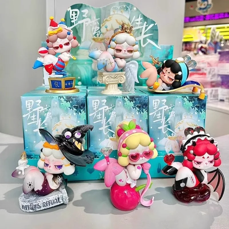 Hot items DODO RARA Savage Groei Serie Blind Box Speelgoed Leuke Actie Anime Figuren Kawaii Speelgoed figuur Poppen kinderen speelgoed Geschenken