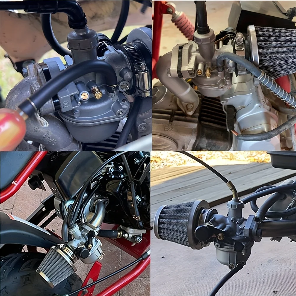 PZ19 Carburetor 19mm Carb with Air Filter, Motorcycle Carburetor Set For Chinese TaoTao Baja 50cc 70cc 80cc 90cc 110cc 125cc ATV view 6