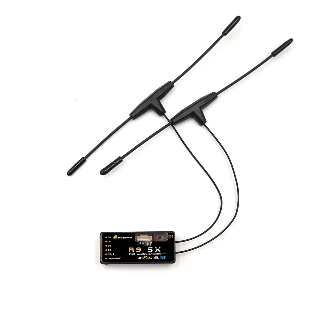 

FrSky R9SX Enhanced R9Slim+OTA ACCESS Long Range Receiver 868MHz / 915MHz 6 PWM / 16 SBUS (CH16 RSSI) for R9M Lite Pro/R9M 2019