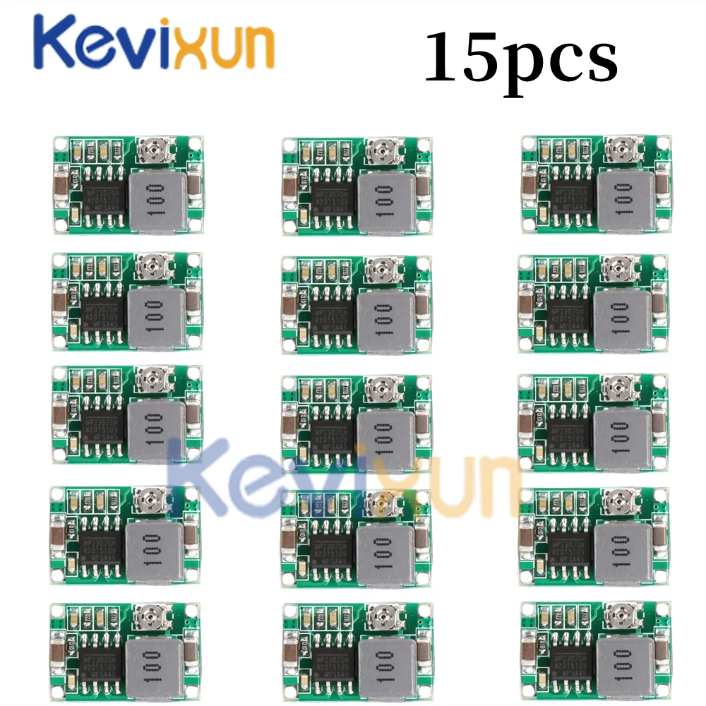 5/10/15/20pcs Mini360 RC Airplane Module Mini 360 DC Buck Converter 2A Step Down Module 4.75V-23V to 1V-17V 17x11x4mm LM2596