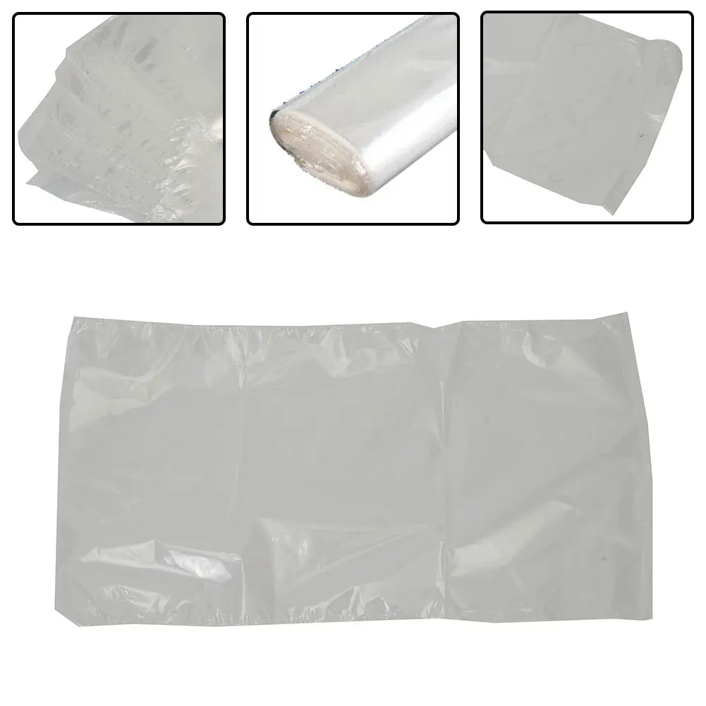 

100pc Shrink Bag Heat Shrink Bags Film Wrap Seal Packing Shrinkable Transparent Polyolefin Bag Packaging Storage Tool