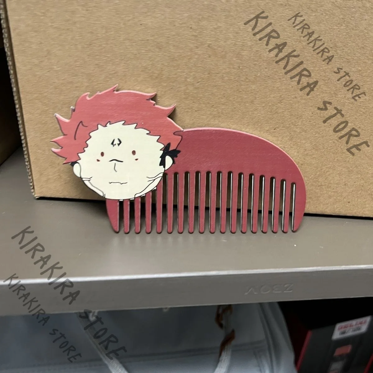 

Jujutsu Kaisen Ryomen Sukuna Cute Comb Funny Cosplay Anime Kawaii Massage Brush Cartoon Manga Merchandise Student Gifts