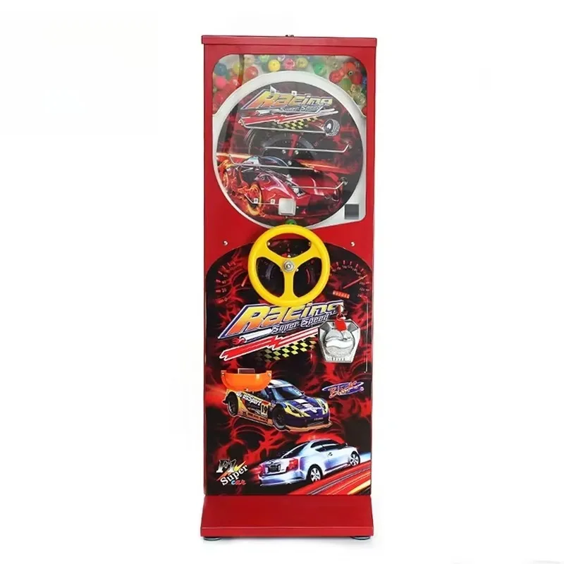 Newly released coin-operated candy twister & bouncing ball toy vending machine