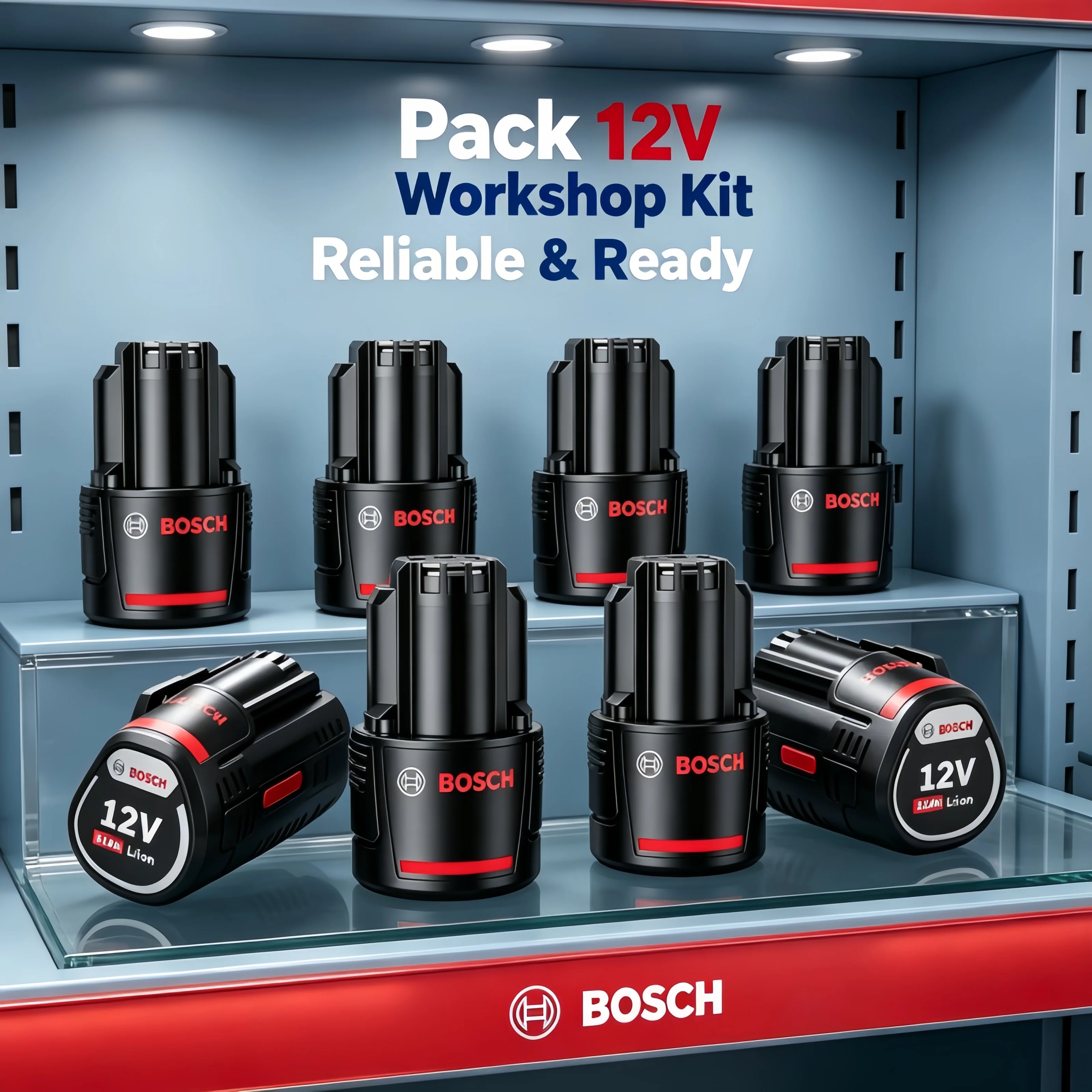 Original Bosch 12V Battery 3000mAh BAT411 Lithium Ion Battery BAT411A BAT412 BAT412A BAT413 Longer Working Runtime