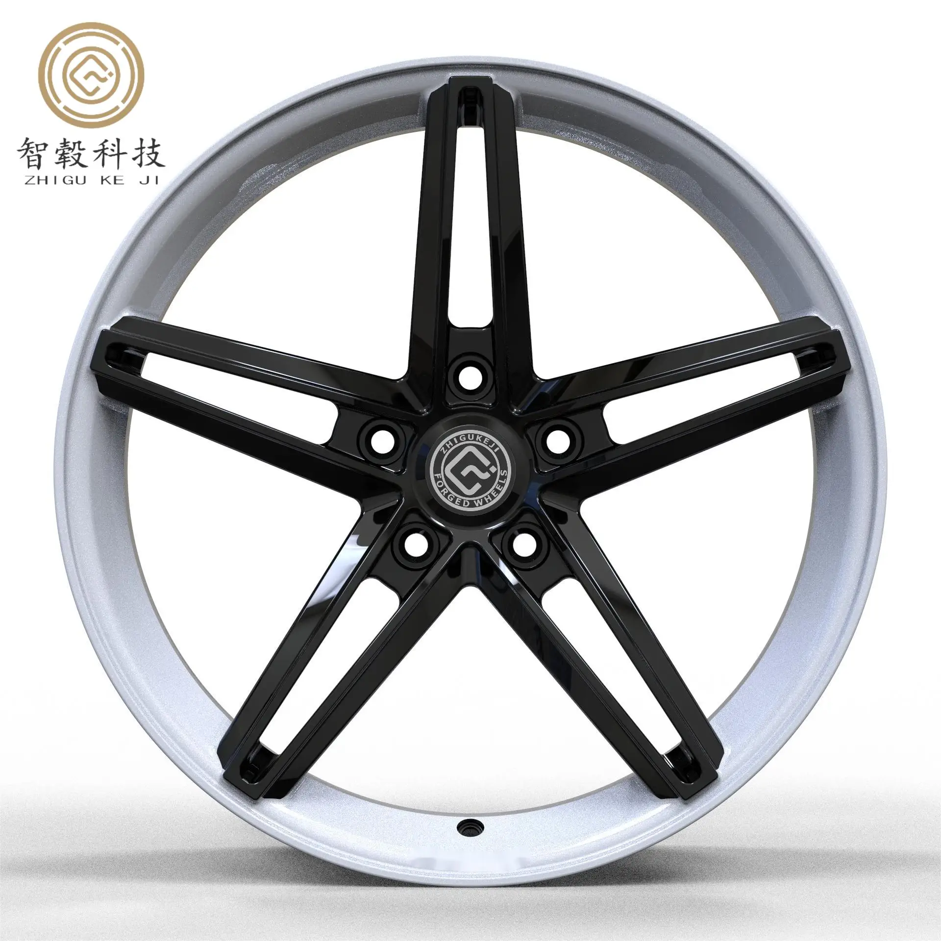 

Hebei Zhigu High-Quality Forged Wheels - Custom 5x120 Rims for Double Color Custom Wheel Rims Passenger Car Wheels