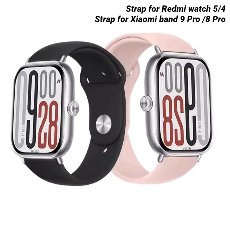 Silicone Strap for Redmi Watch 5/4 Watchband for Redmi Watch5 Sport Wristband Woman Man Correa Bracelet Smartwatch Accessories