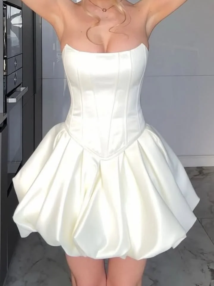 

Вечерние роскошные женские вечерние платья Дубай Атласный бал для особых случаев Пром платья без бретелек Стильный индивидуальный заказ فساتين سهر