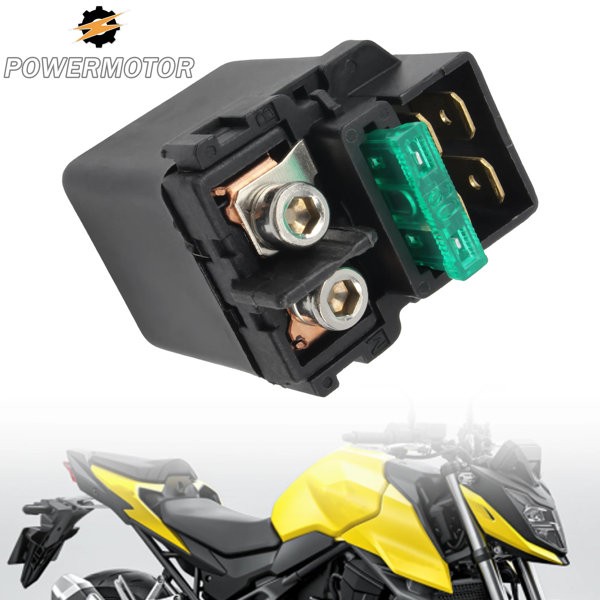 

Motorcycle Starter Relay Solenoid For HONDA XRV750 Africa Twin XR125 XL650 Transalp XL125V V1-3 Kawasaki Ninja Supermoto Parts