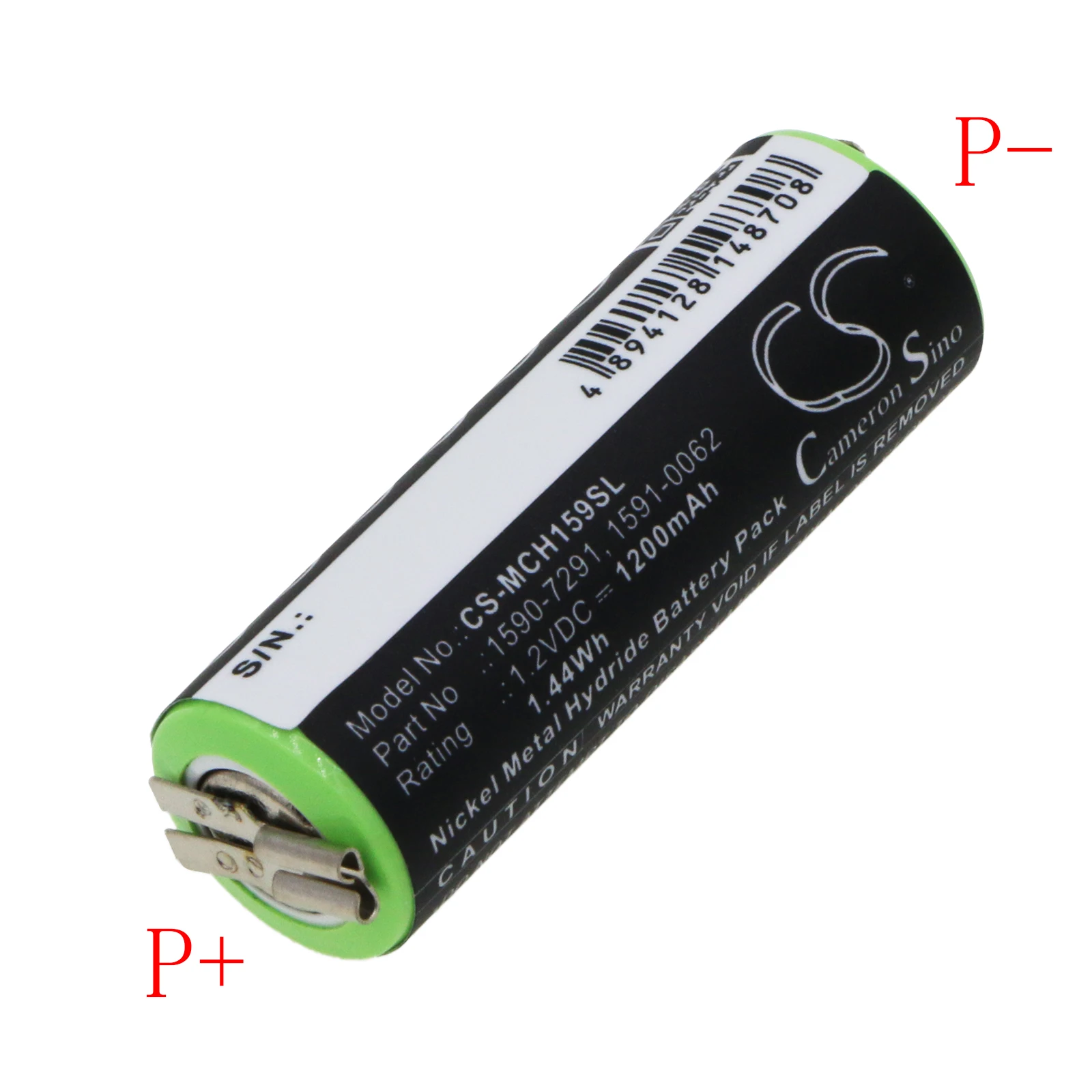 1200mAh 1.2V 1.44Wh Shaver Ni-MH Battery for Moser 1590-7291 1591-0062 1591-0067 ChroMini 1591Q Ermila Bella 1590 ChroMini 1591B