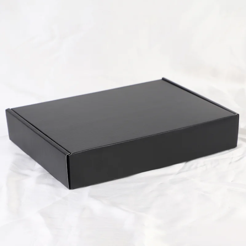 10 black airplane boxes 3-layer corrugated packaging clothing e-commerce transportation storage packaging express cartons