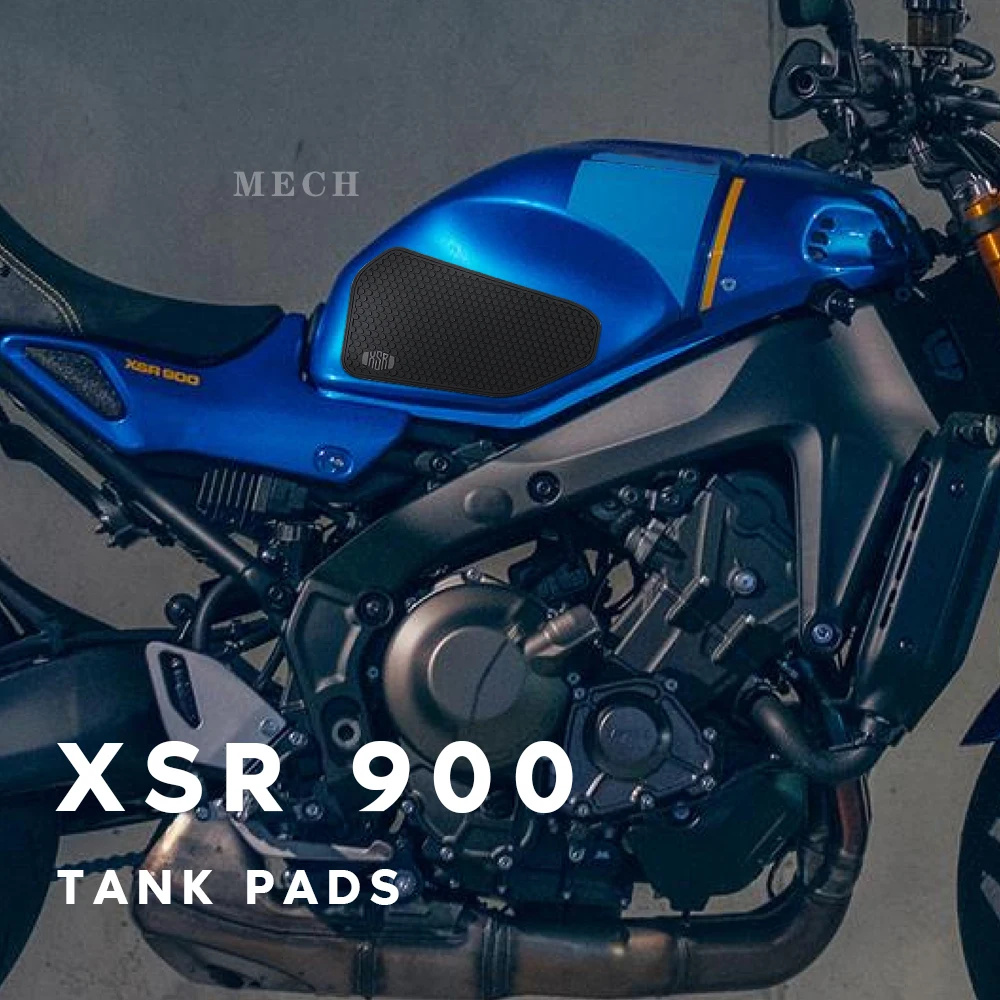 

For Yamaha XSR900 XSR 900 2022 Snake Skin Tank Pads Grips Protector Stickers Decal Knee Side Fuel Traction Pad