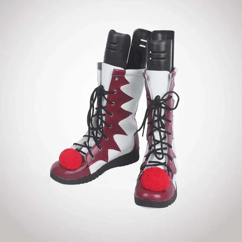 Stephen King's It Pennywise Sapatos Máscara Cosplay, Botas de Palhaço Assustador para Homens, Trajes Personalizados de Halloween Acessórios de Natal