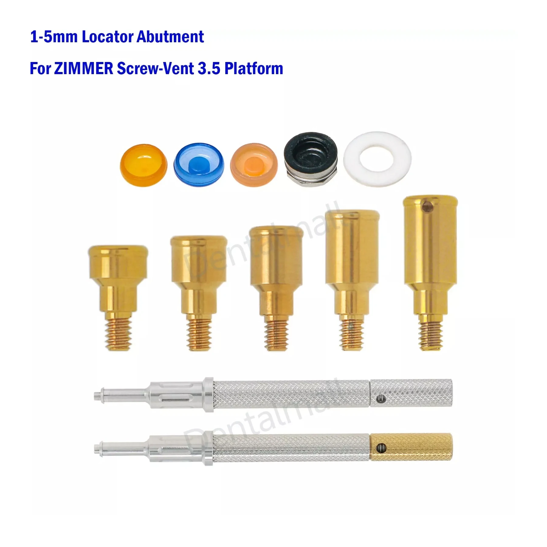 

Dental Overdenture Abutment fit Zimmer Locator Tool Caps PAØ3.5mm 1-5mm GH