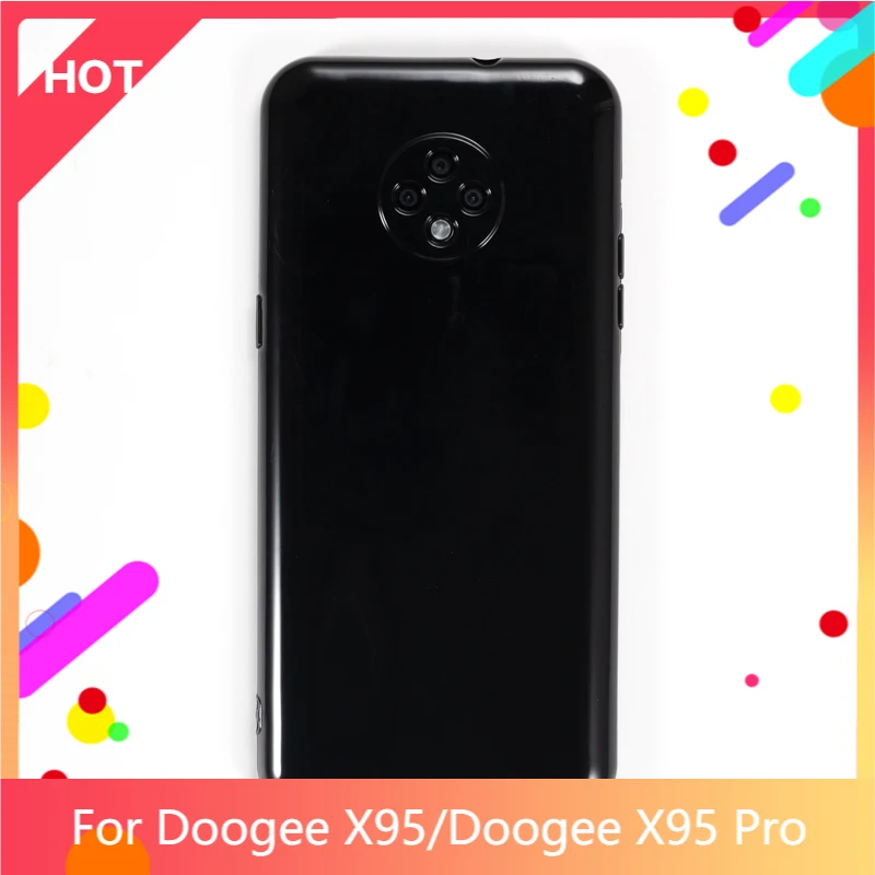 X95 Case Matte Soft Silicone TPU Back Cover For Doogee X95 Pro Phone Case Slim shockproof