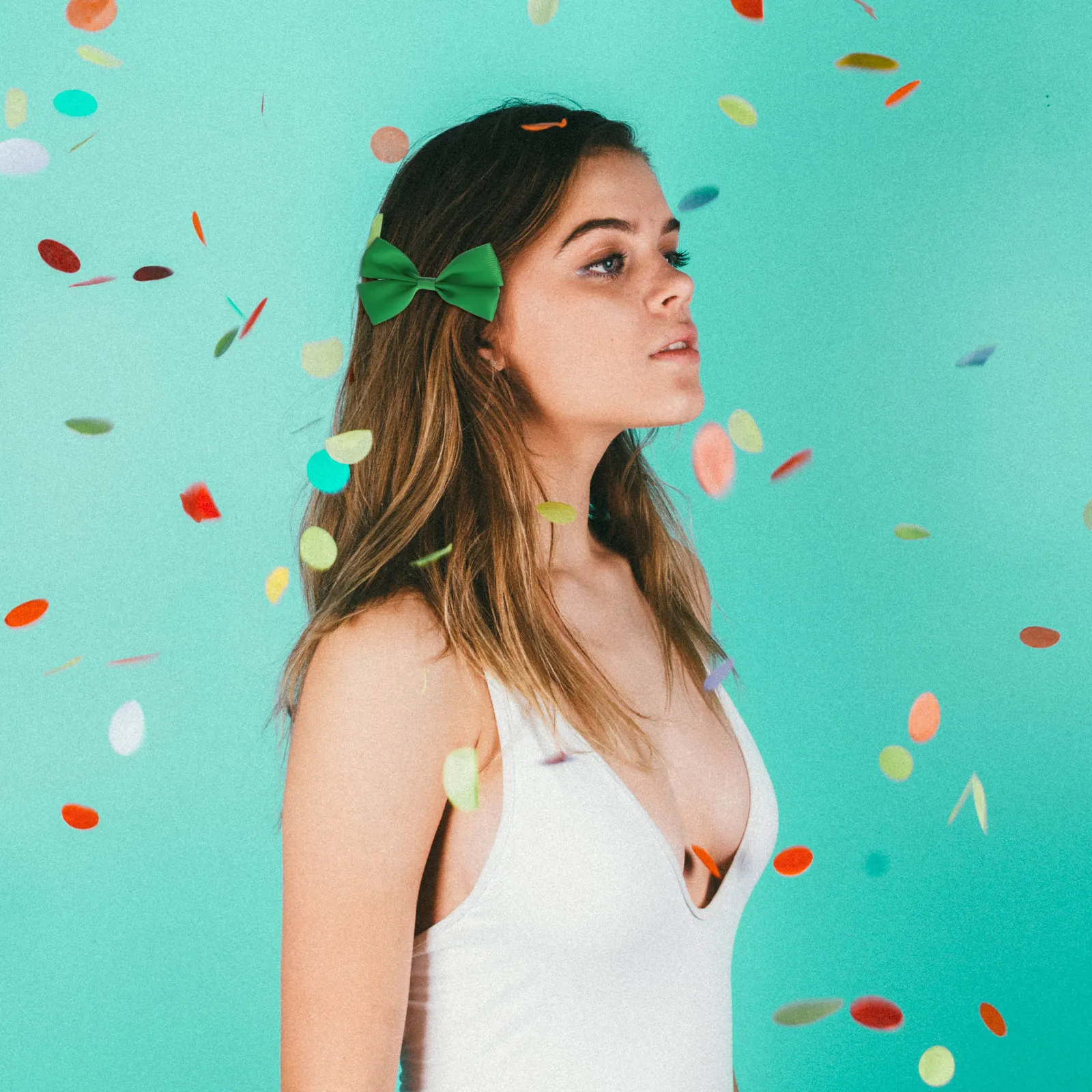 

4Pcs Green Bow Hairpins St Patrick's Day Hair Accessories Festive Hair Clips Elegant Craft Decor for Holiday Party Photo Shoot