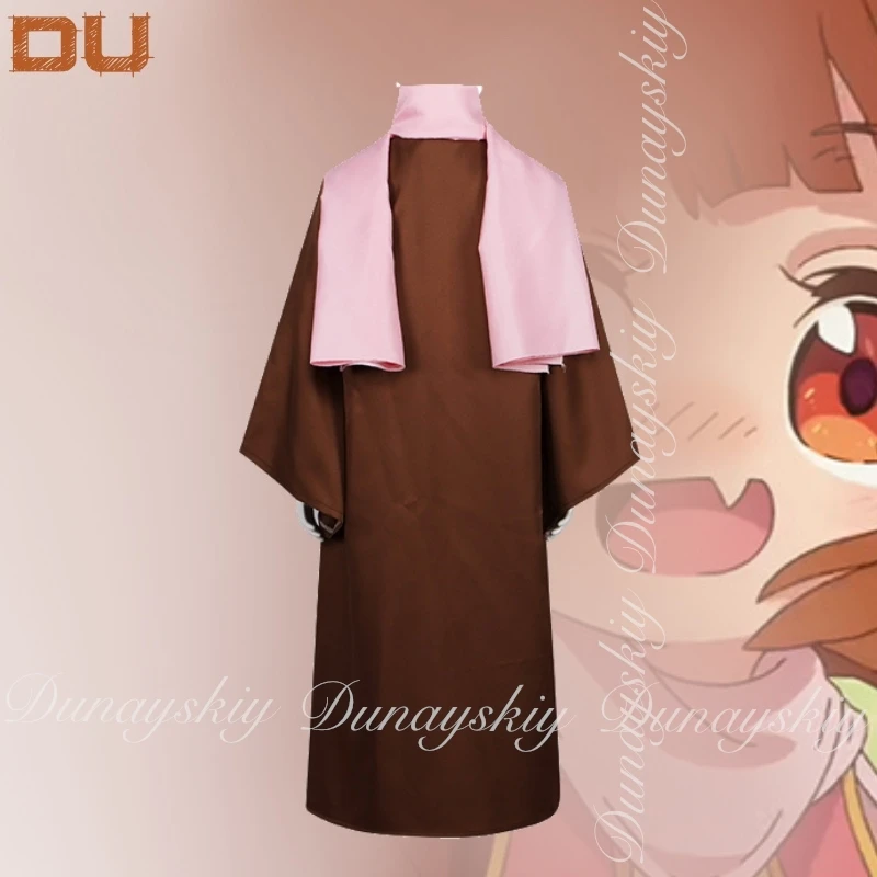 ابنة ملك الشيطان لطيفة جدًا!! Du Cosplay The Demon King فقط أزياء تنكرية طويلة رداء disfraz Adulto