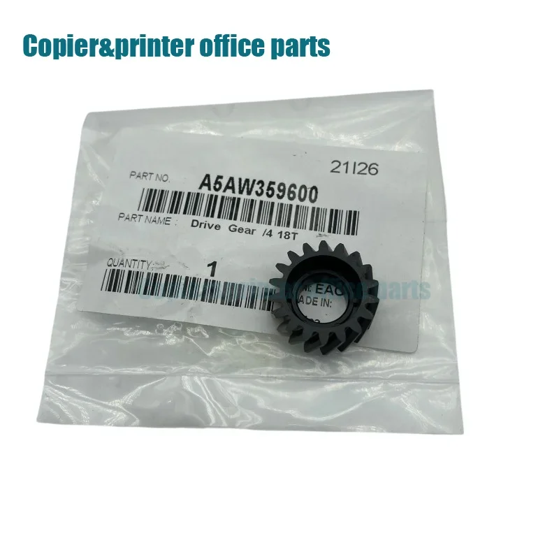 

Оригинальный новый барабан A5AW359600, приводная шестерня 18T для Konica Minolta C1085 C1100 C6085 C6100, запасные части для копировального принтера