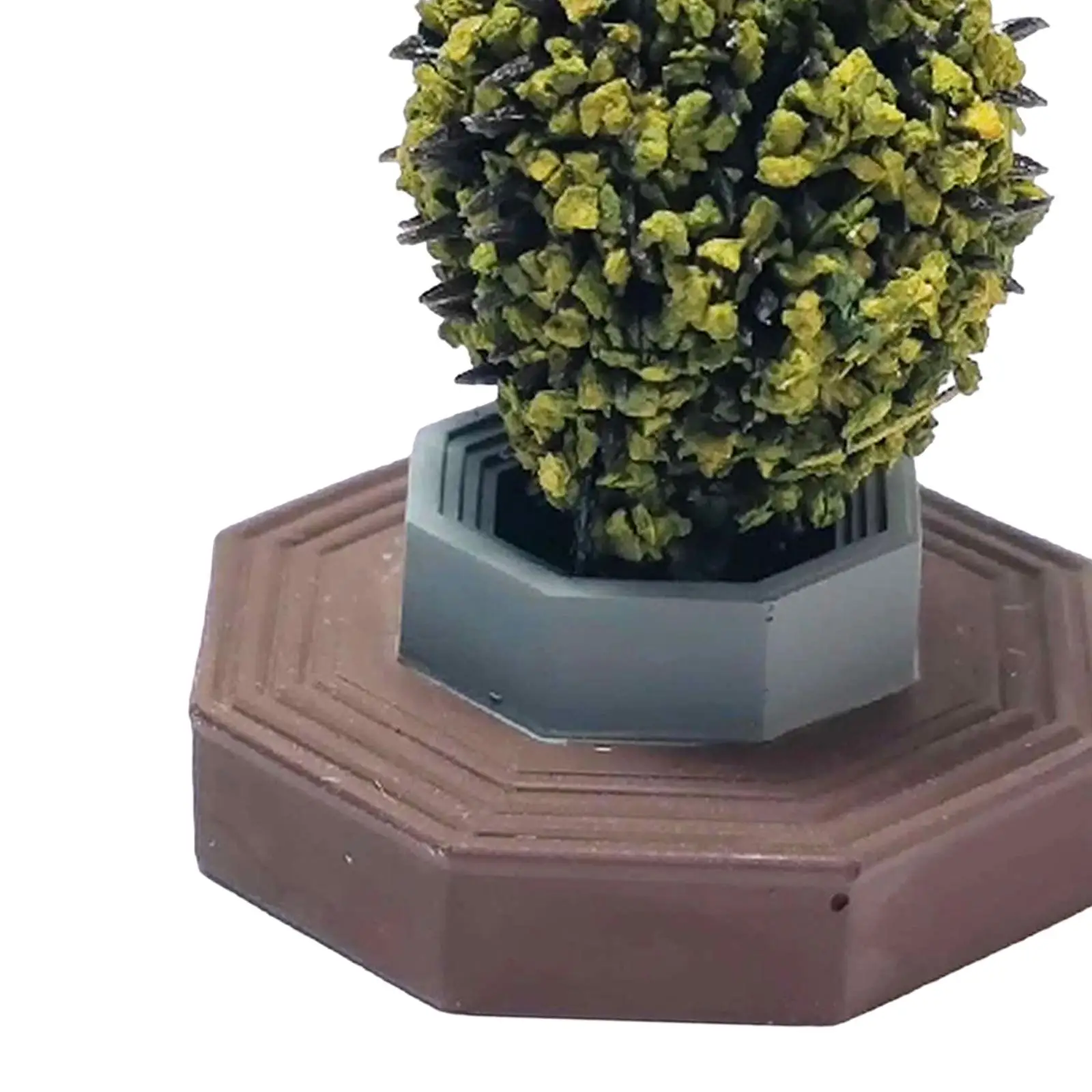 樹脂 1/64 花壇 ミニチュアモデル 砂テーブル用花壇