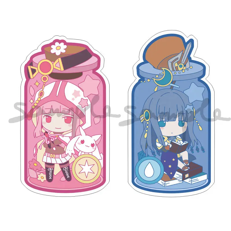 Anime Puella Magi Madoka Magica Acryl sleutelhanger Accessaries Cartoon Hanger Leuke Tas Charme Sleutelhanger Vrienden Verjaardagscadeau