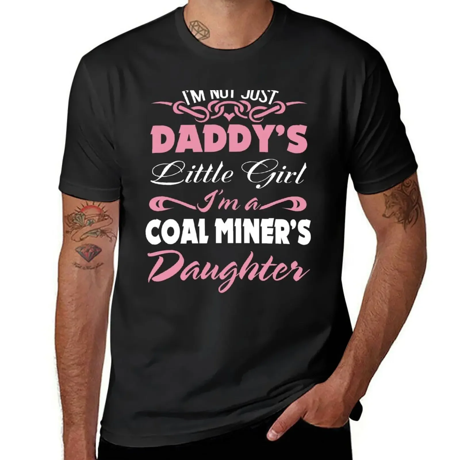 coal miners daughter Hardhat coal miner's wife daughter T-Shirt vintage mens t shirts