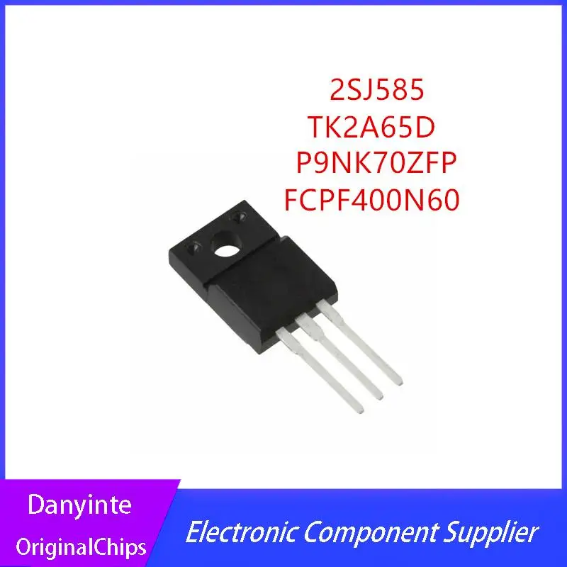 NEW 20PCS/LOT   K2A65D TK2A65D   J585 2SJ585   P9NK70ZFP   FCPF400N60   TO-220F