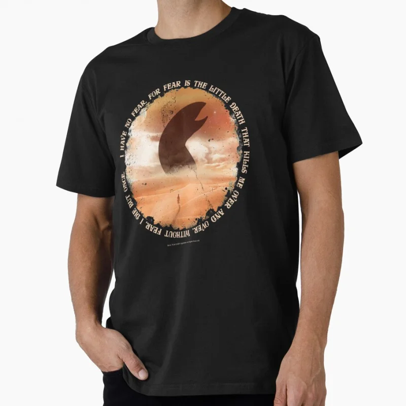 

Visit Arrakis 1104 Sandworm Vintage Spice Planet Sci fi Gift T shirt for man Large size Tops Retro Dune Graphic Print Clothes