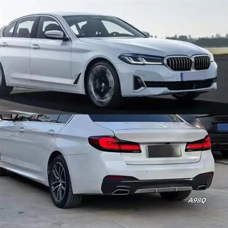 

Lip Protector Baffle Car Rear Bumper Protector Baffle 51128746979 For BMW 5 Series G38 LCI 525Li 530Li 2020-2024
