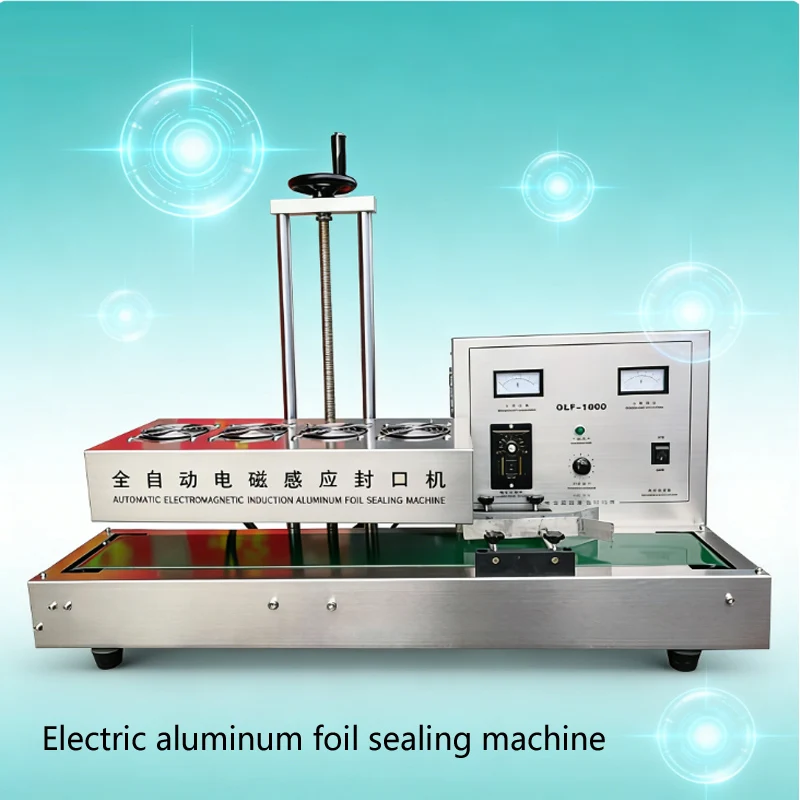 

Automatic Continuous Band Sealer Polythene PVC Aluminum Foil Plastic Bag 12mm Heat Sealing Machine