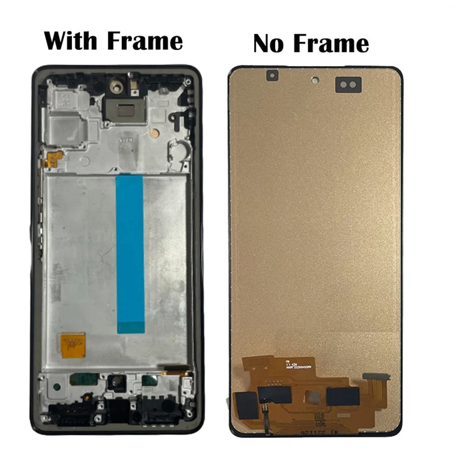 Super AMOLED For Samsung A53 5G Display A536 A536B LCD Display Touch Screen With frame Digitizer Assembly Repair Parts