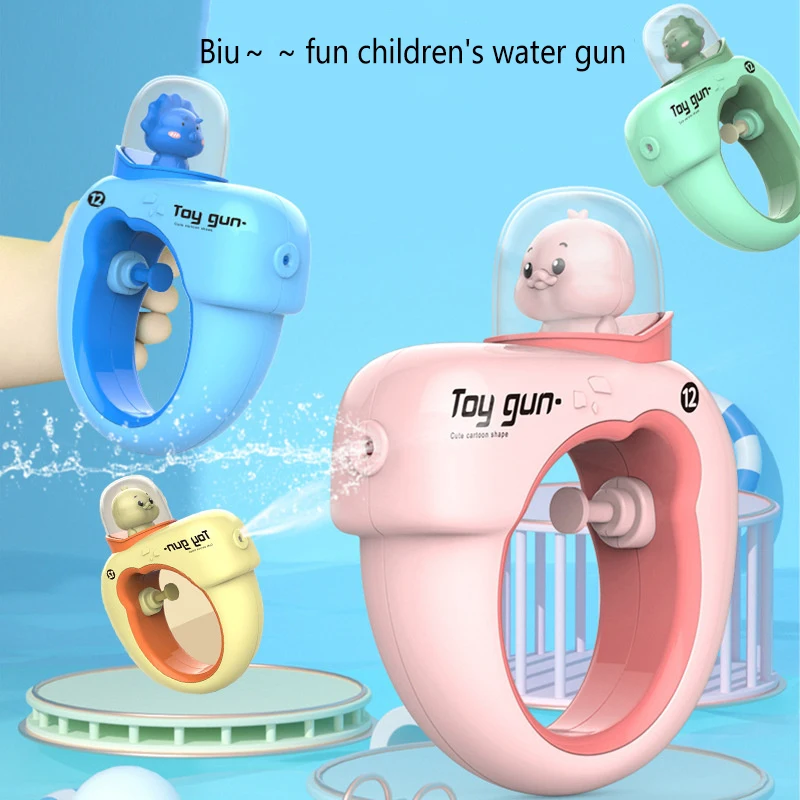 

Dinosaur Water Gun Automatic Water Spray Machine Pistol Water Splashing Toy Summer Beach Shoot Outdoor Game Party Gift Kid Toy