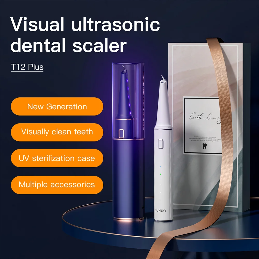 Eliminador ultrasónico de cálculo Dental, eliminador de placa de dientes, limpiador de manchas, eliminador de piedra Dental eléctrica