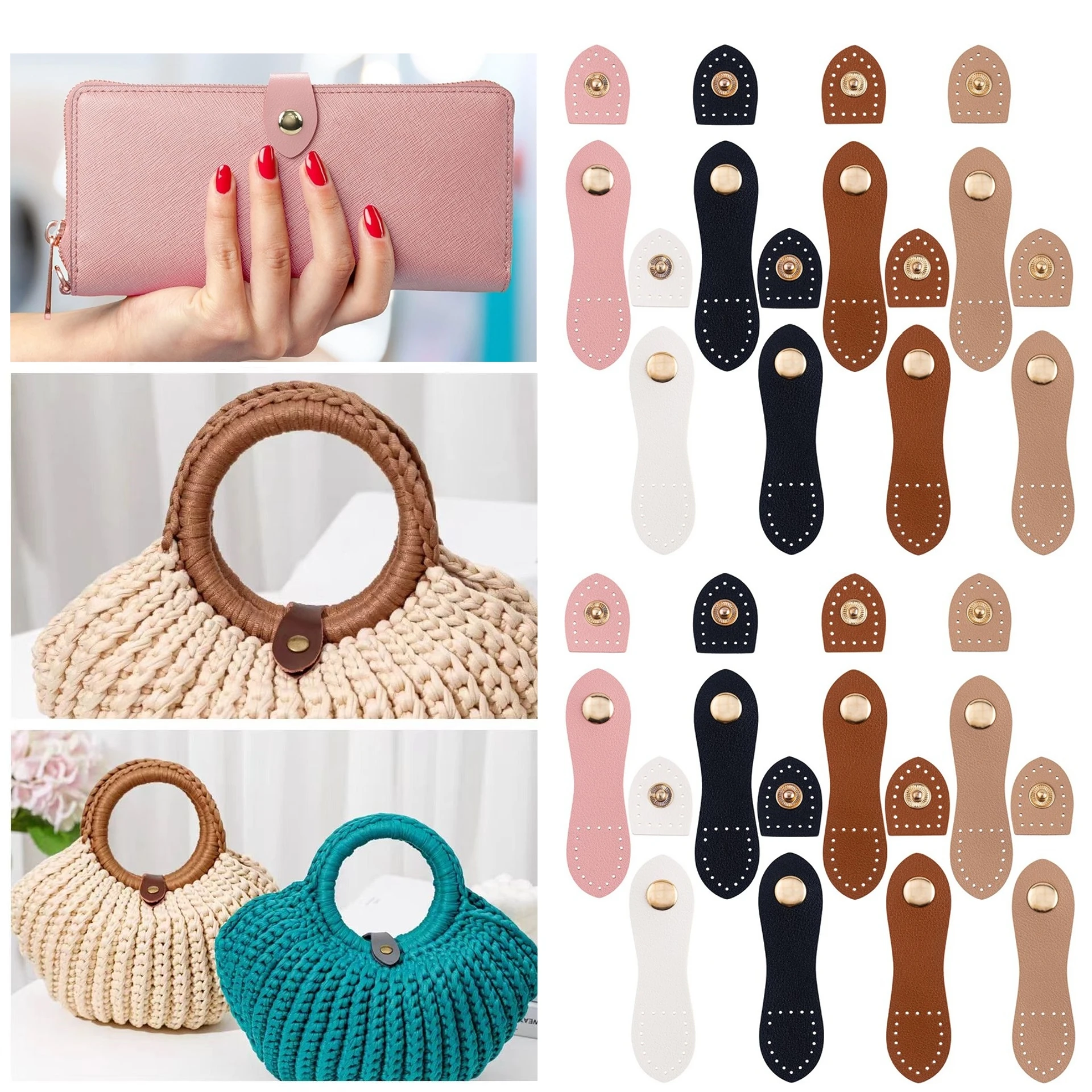 

1/3pcs 9cm Fashion Leather Bag Buckle Handmade Buttons Wallet Hasp Clasp Buckle Card Pack Buckle for DIY Handbag Accessories