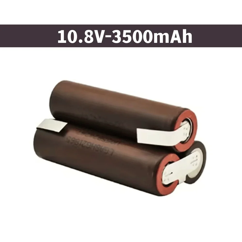 HG2 18650 بطارية 3500mAh 7000mAh 20amps 7.4V 12.6V 14.8V 18V 25.2V 29.6V لحزمة بطارية لحام مفك البراغي #2