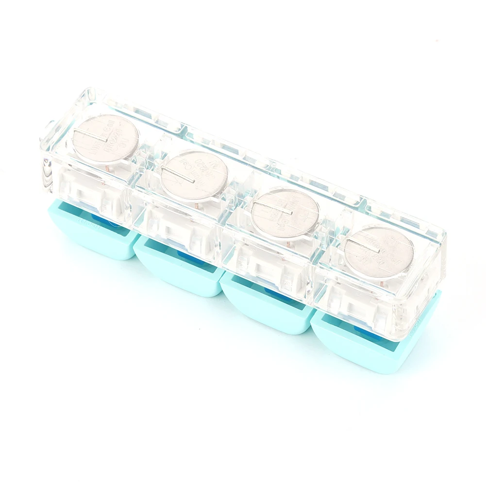 Juguetes de descompresión de teclado con luz LED, teclado Clicker DIY, juguete Fidget para adultos para aliviar el estrés y pasar el tiempo