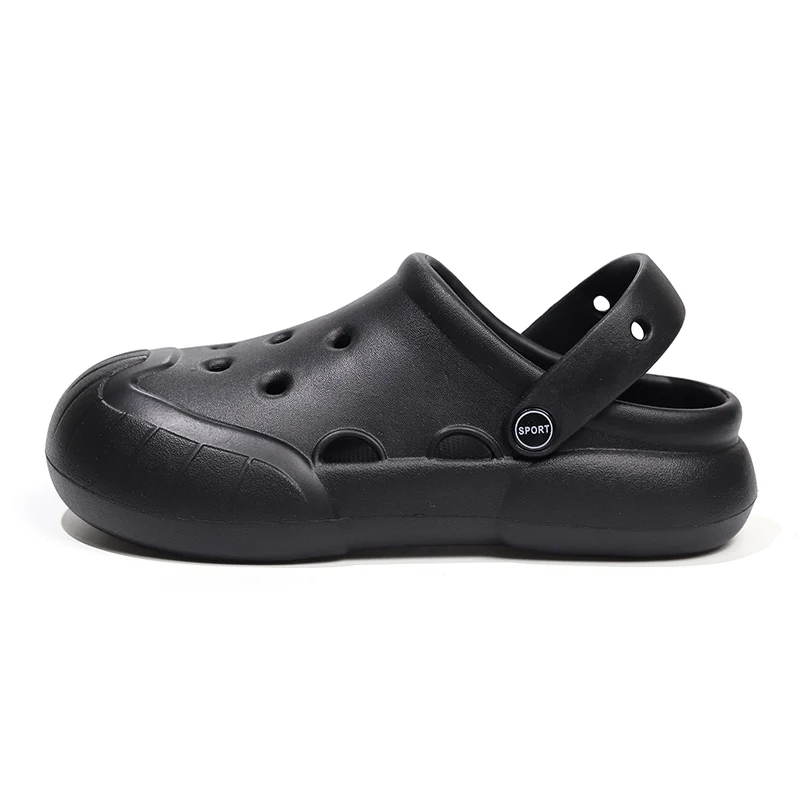 

Летняя мужская обувь 2024, легкие домашние сандалии для медсестер, нескользящие дышащие мужские пляжные тапочки, модный комфортный дизайн