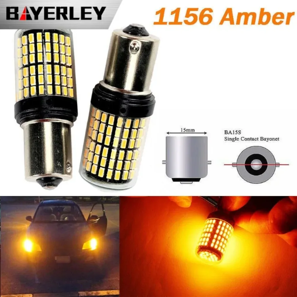 

Светодиодный фонарь заднего хода для автомобиля, декодирование указателя поворота, антистробоскоп 1156 1157 7440 7443 3156 3157 T20 T25 144smd, стоп-сигнал, сигнальная лампа