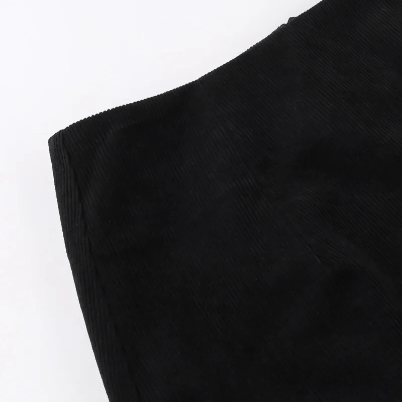 Autumn and winter fashion new corduroy warm small fragrant style short skirt XY23572DG