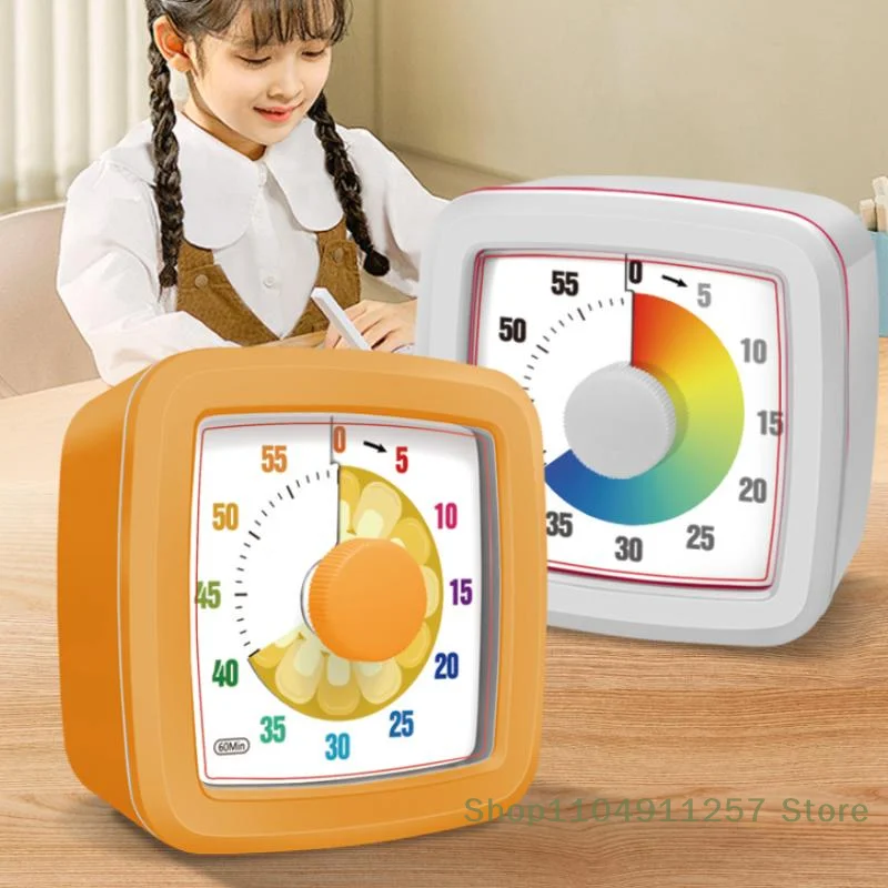 

1 Pc Visual Portable Timer Primary Student Self-discipline Timing Alarm Clock Children's Homework Special Time Management Tool
