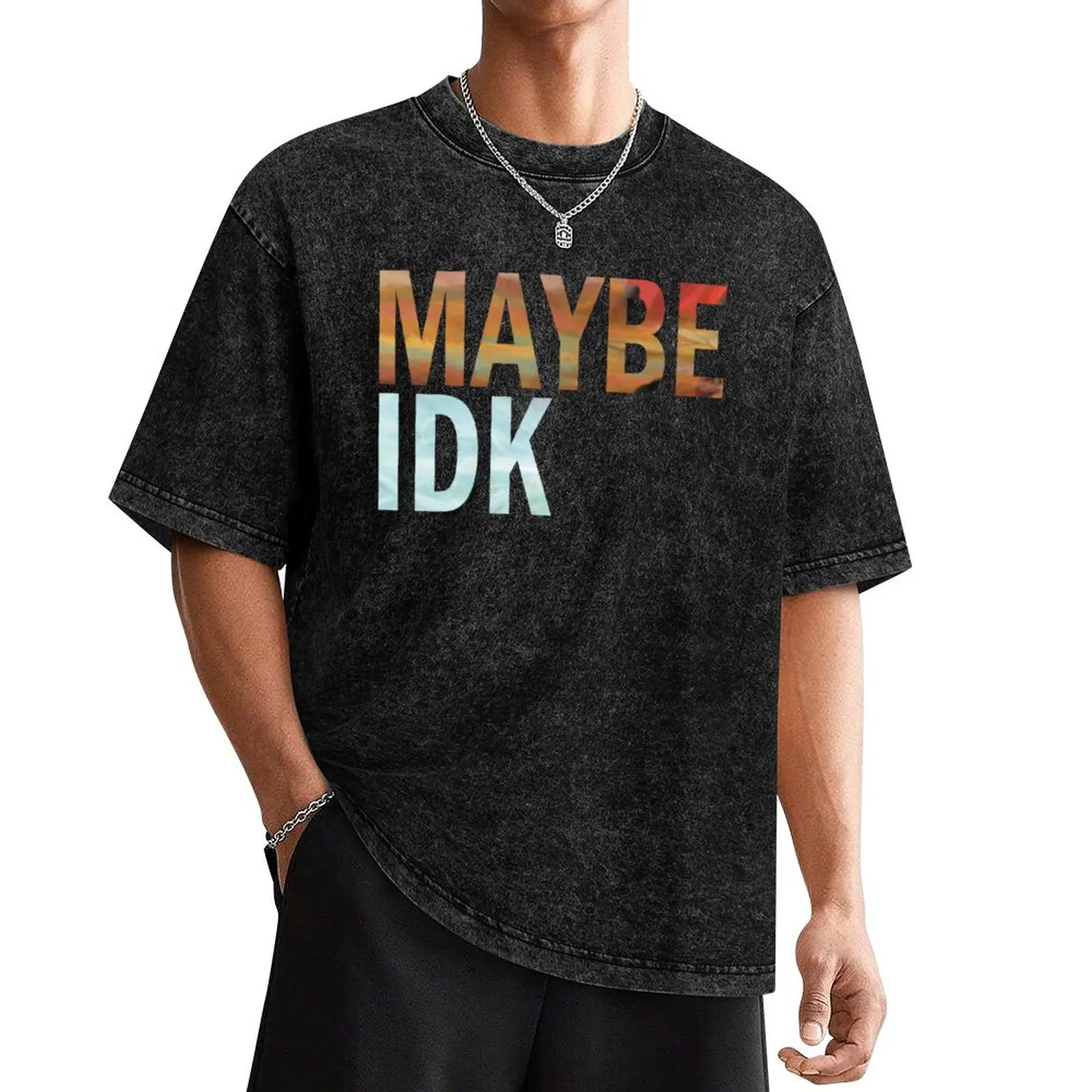 Jon Bellion - Maybe IDK T-Shirt street wear Blouse baggy shirts summer top black t shirts for men